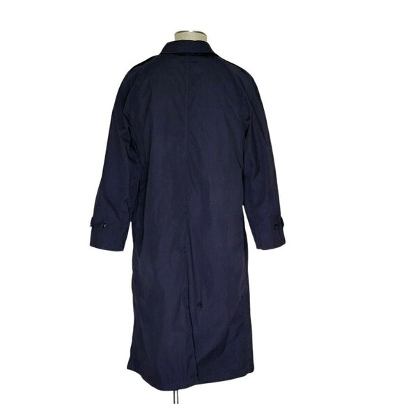 US Military Issue Trench Coat Size 14R Zip Out Faux Fur Liner Water Repellent - Picture 4 of 11